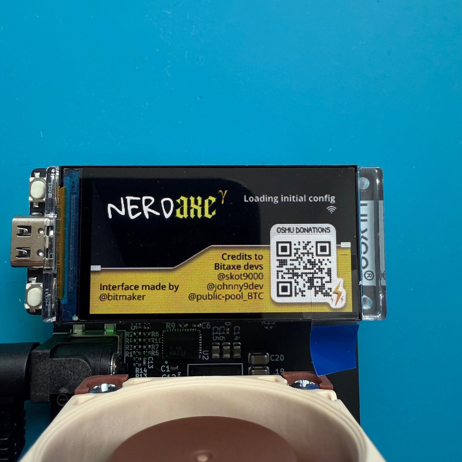Nerdaxe Gamma setup guide.