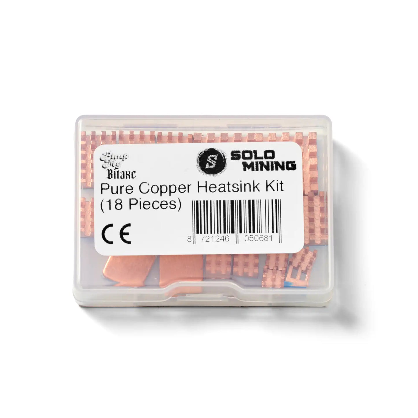 Picture of the Pure Copper Heatsink Kit packaging.