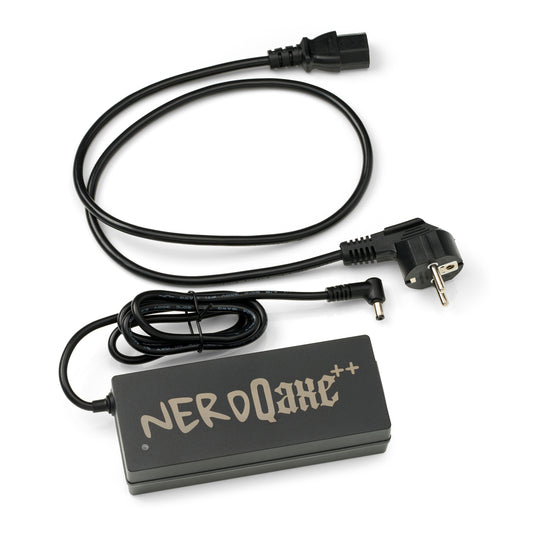 Picture of the power supply of the NerdQAxe with engraving.