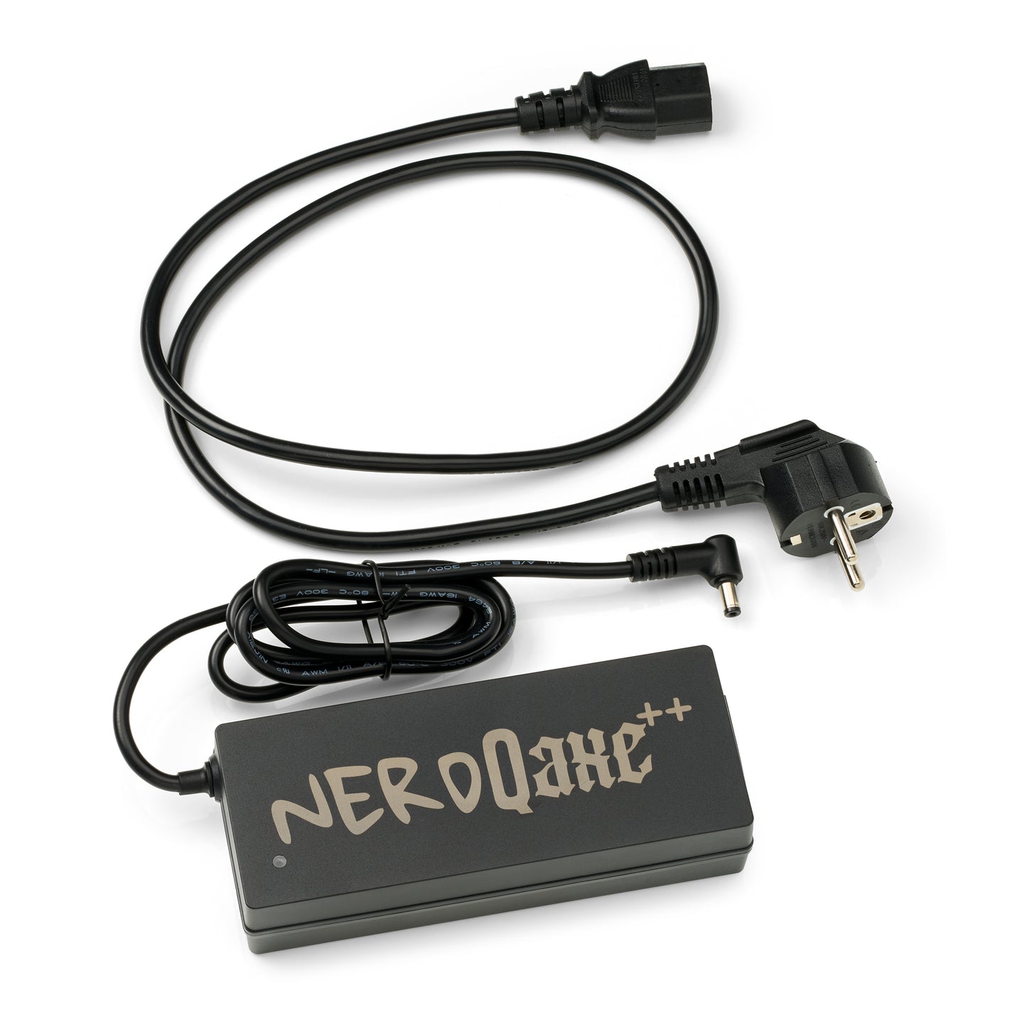 Picture of the power supply of the NerdQAxe with engraving.