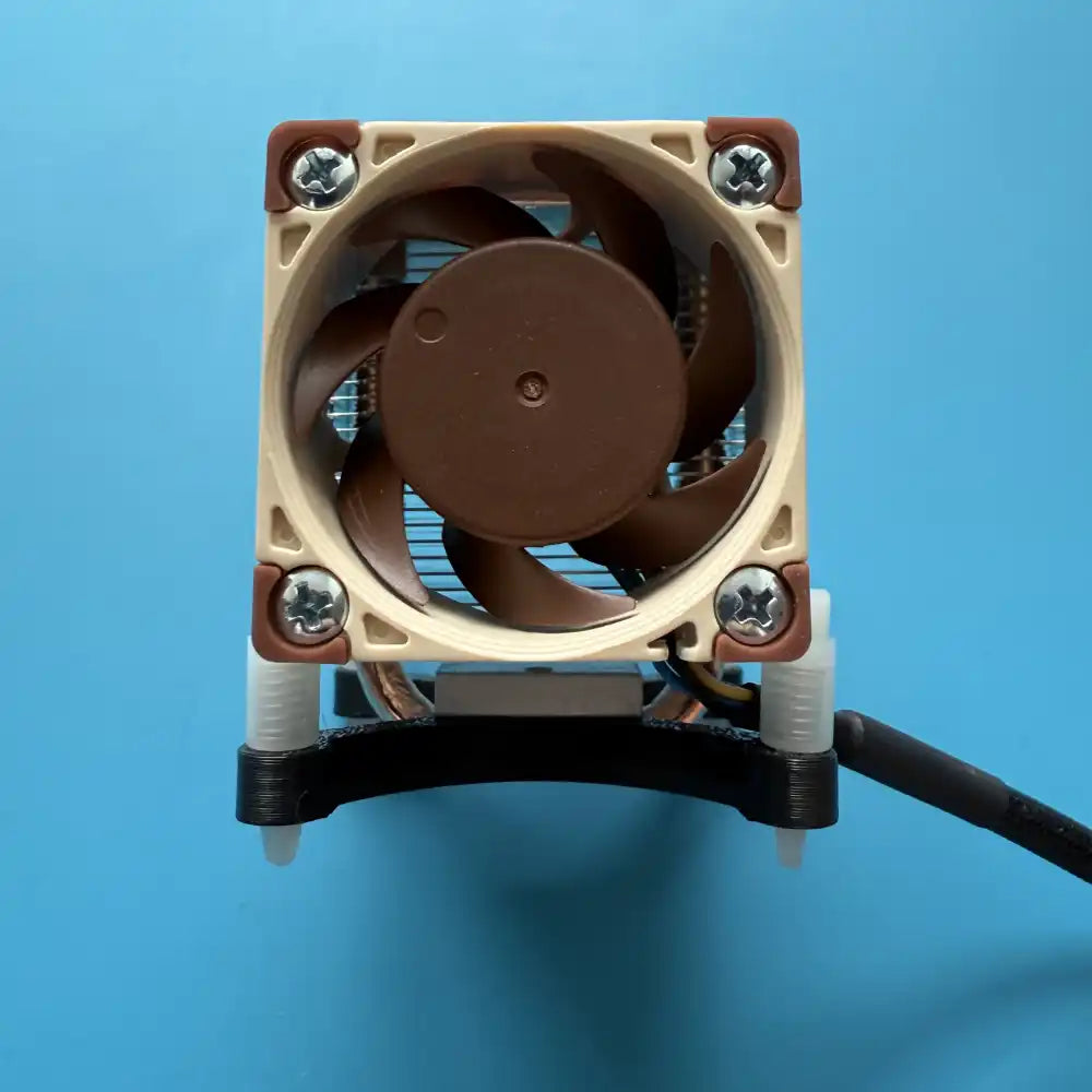 Installed fan on ICE-Tower