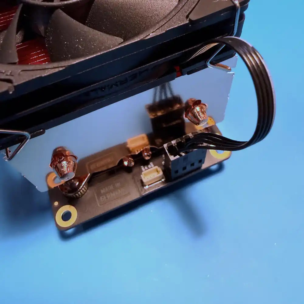 Fan gets plugged in