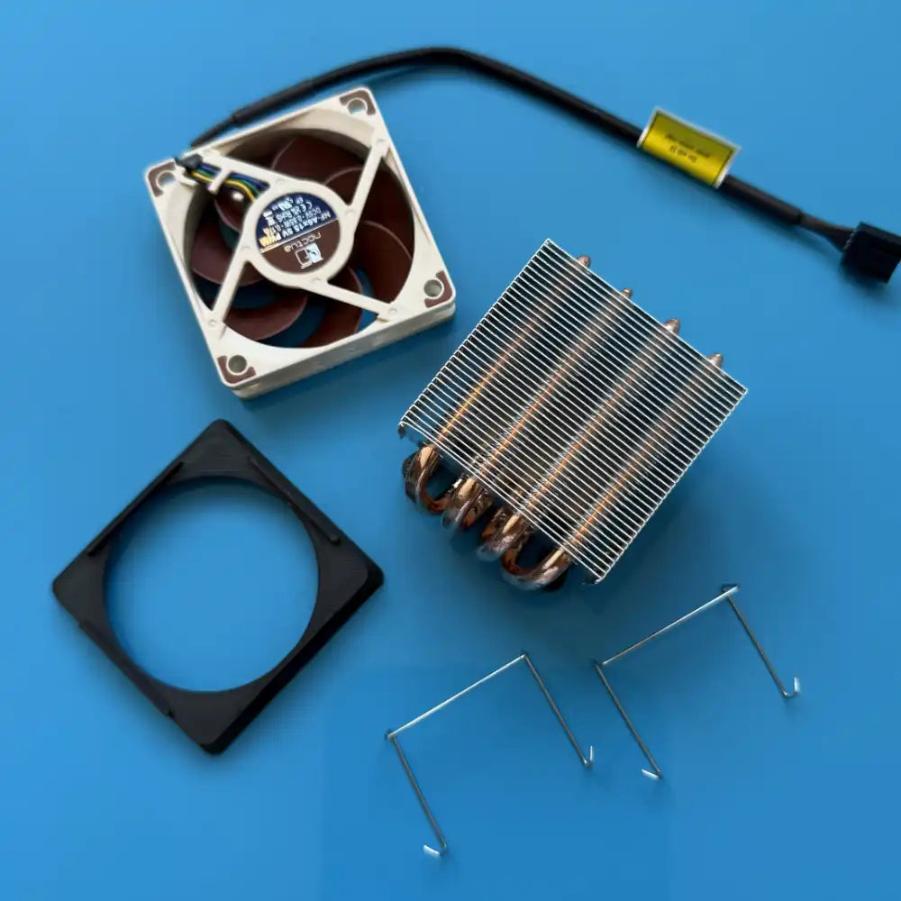 Overview of the Fan and the heatsink
