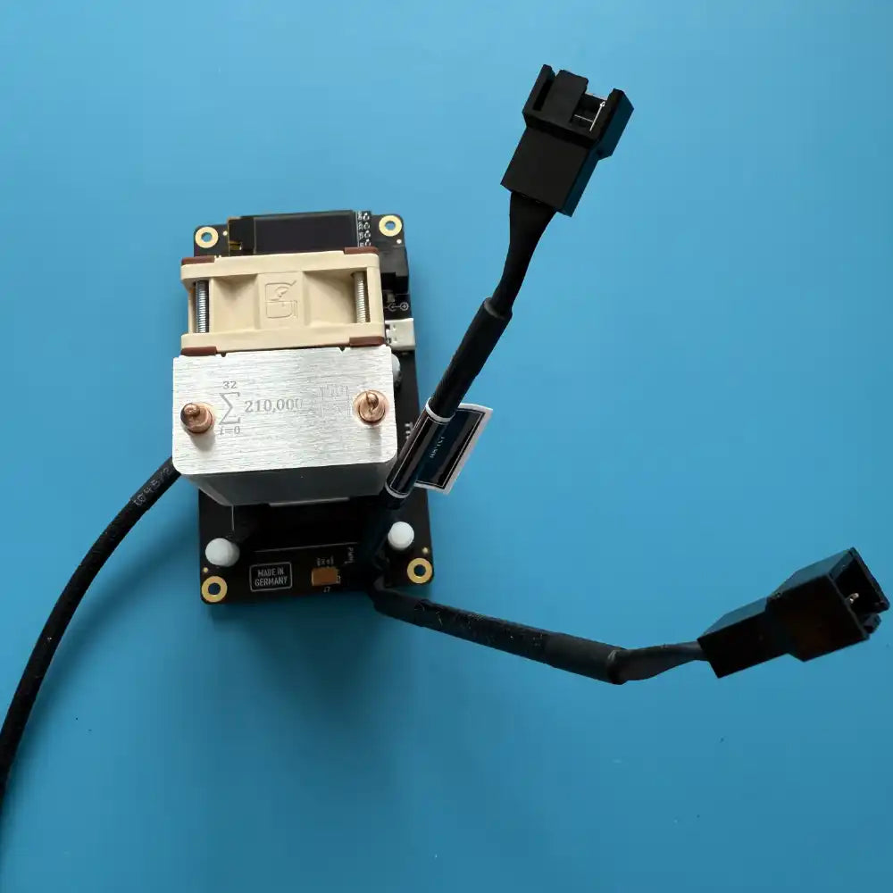 plug in the y splitter cable