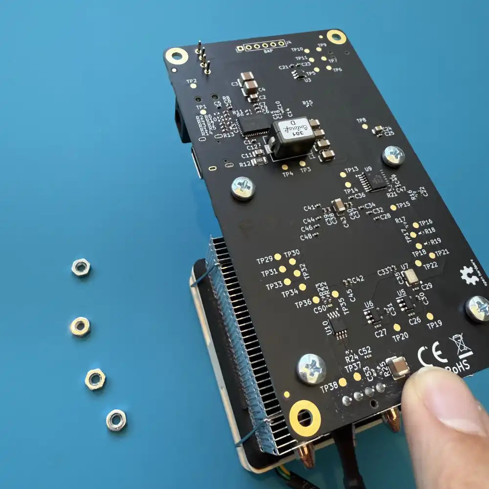 insert the last screws