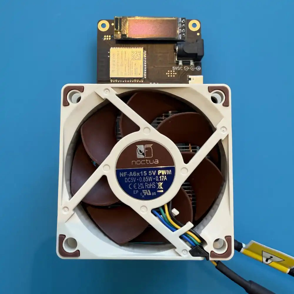 overview of the pimped bitaxe bitcoin miner