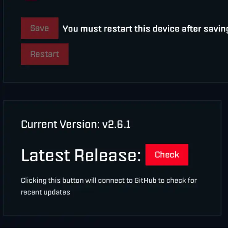 Checking latest version