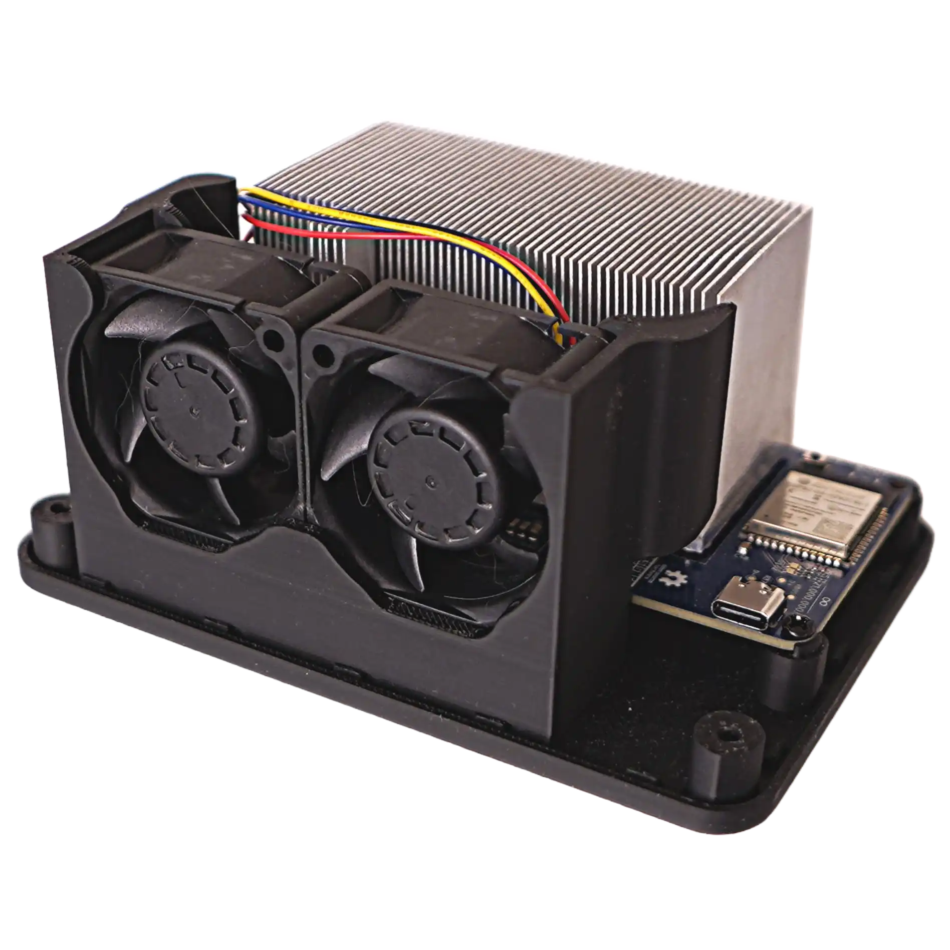 Detailansicht des innenlebens des Bitforge Nano