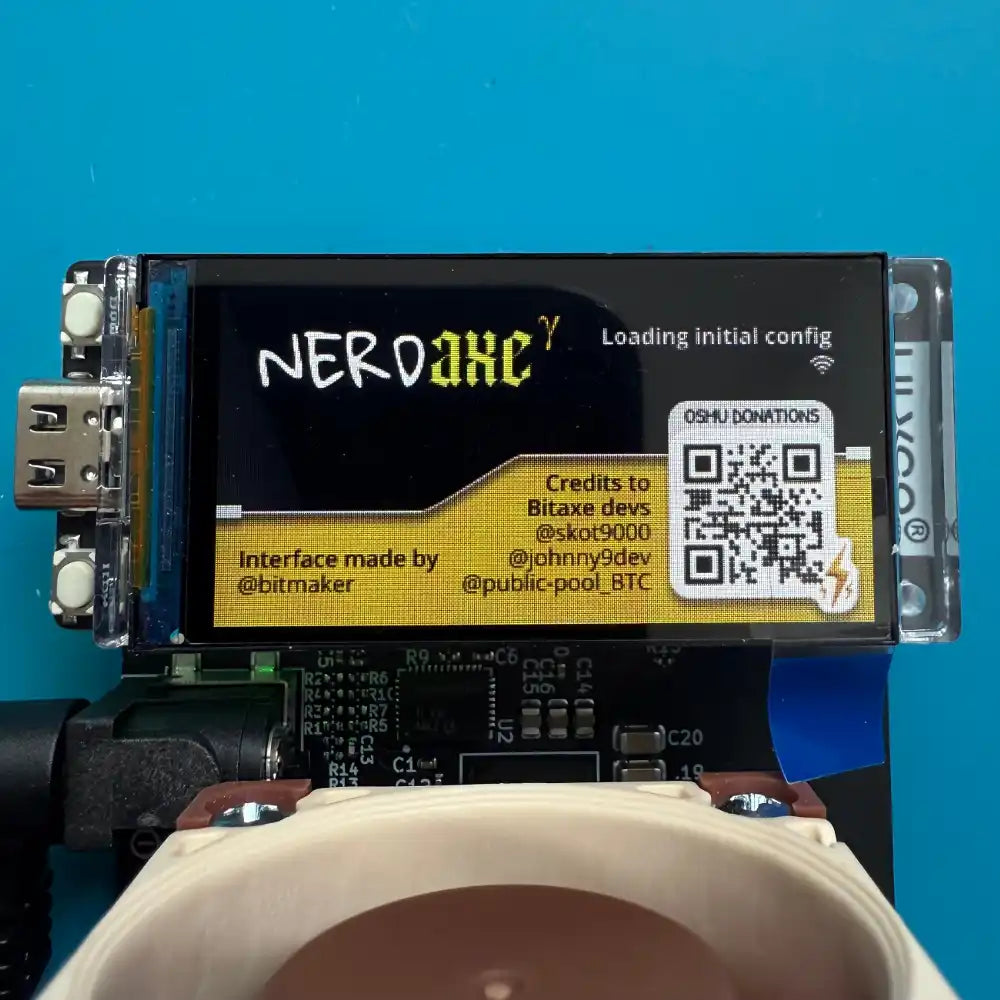 Nerdaxe Gamma display