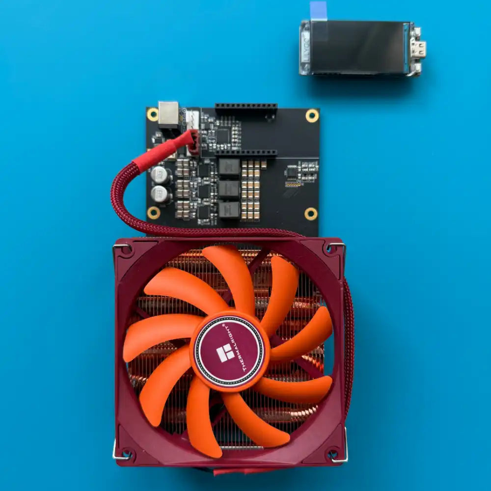 NerdQAxe++ without its display