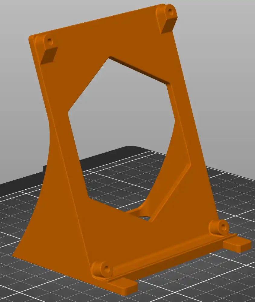 3d model of the NerdQAxe+ Stand