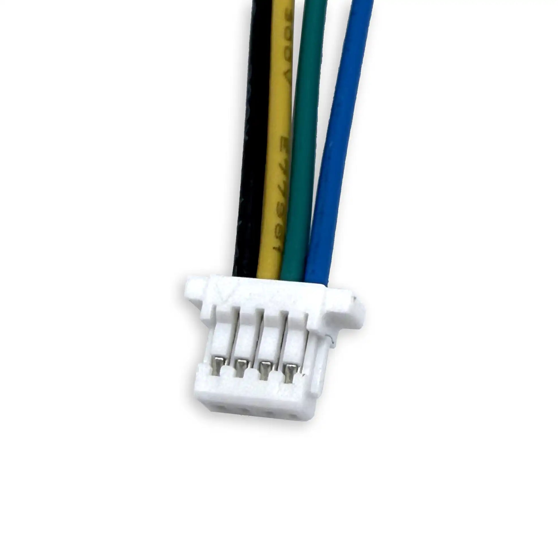 Detail view of the cooling fan's plug.