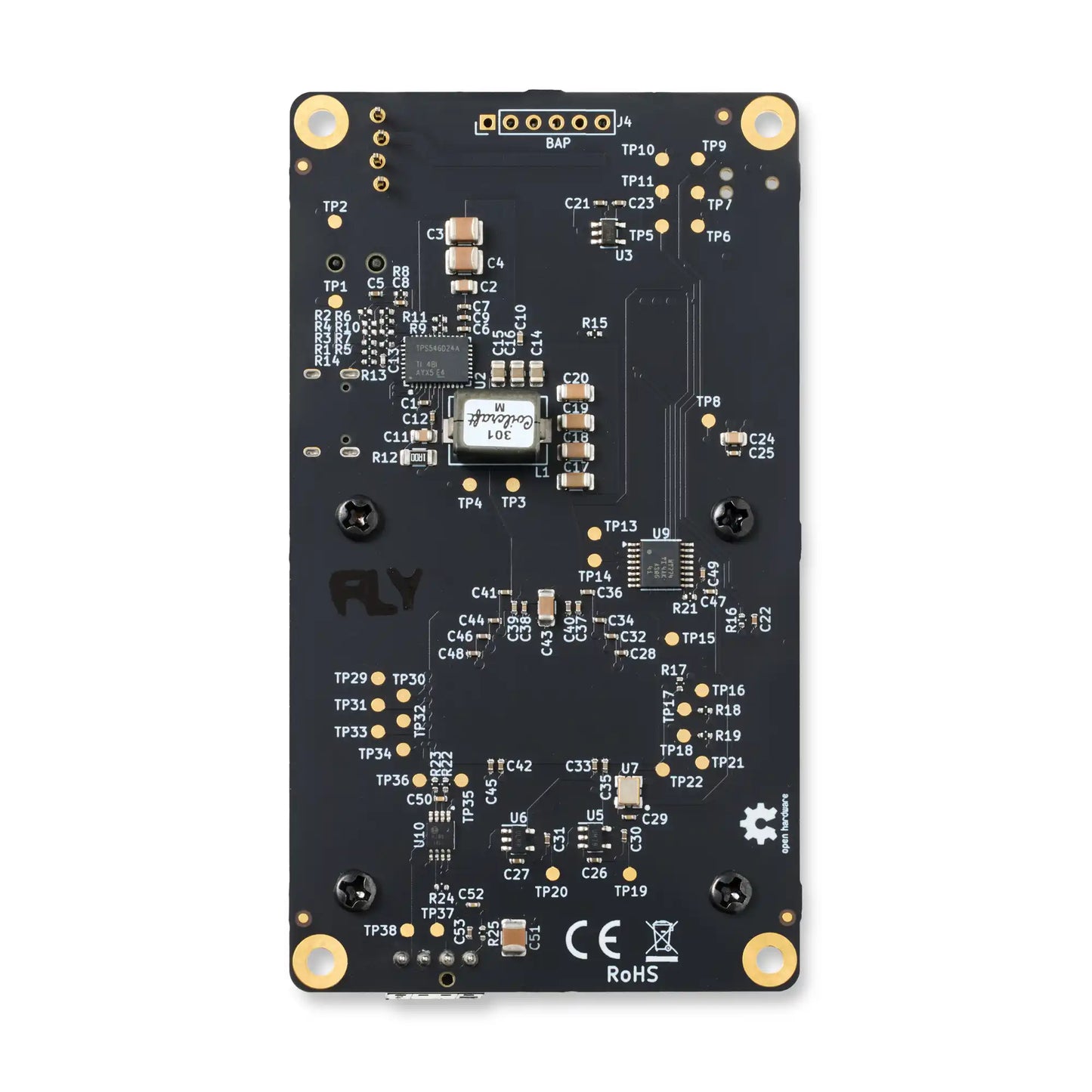 Back view of the Bitaxe 601 Gamma.