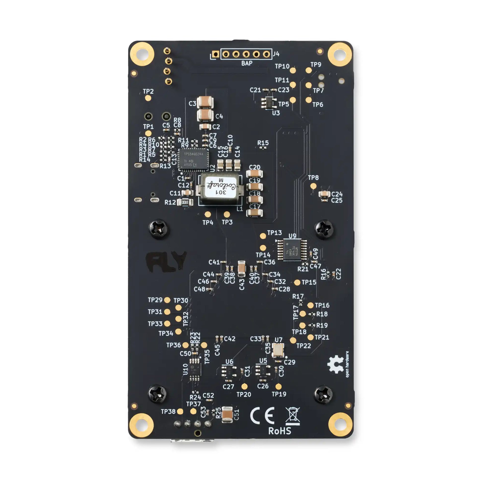 Back view of the Bitaxe 601 Gamma.