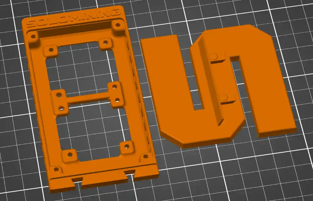 Solomining Bitaxe Stand 3d model