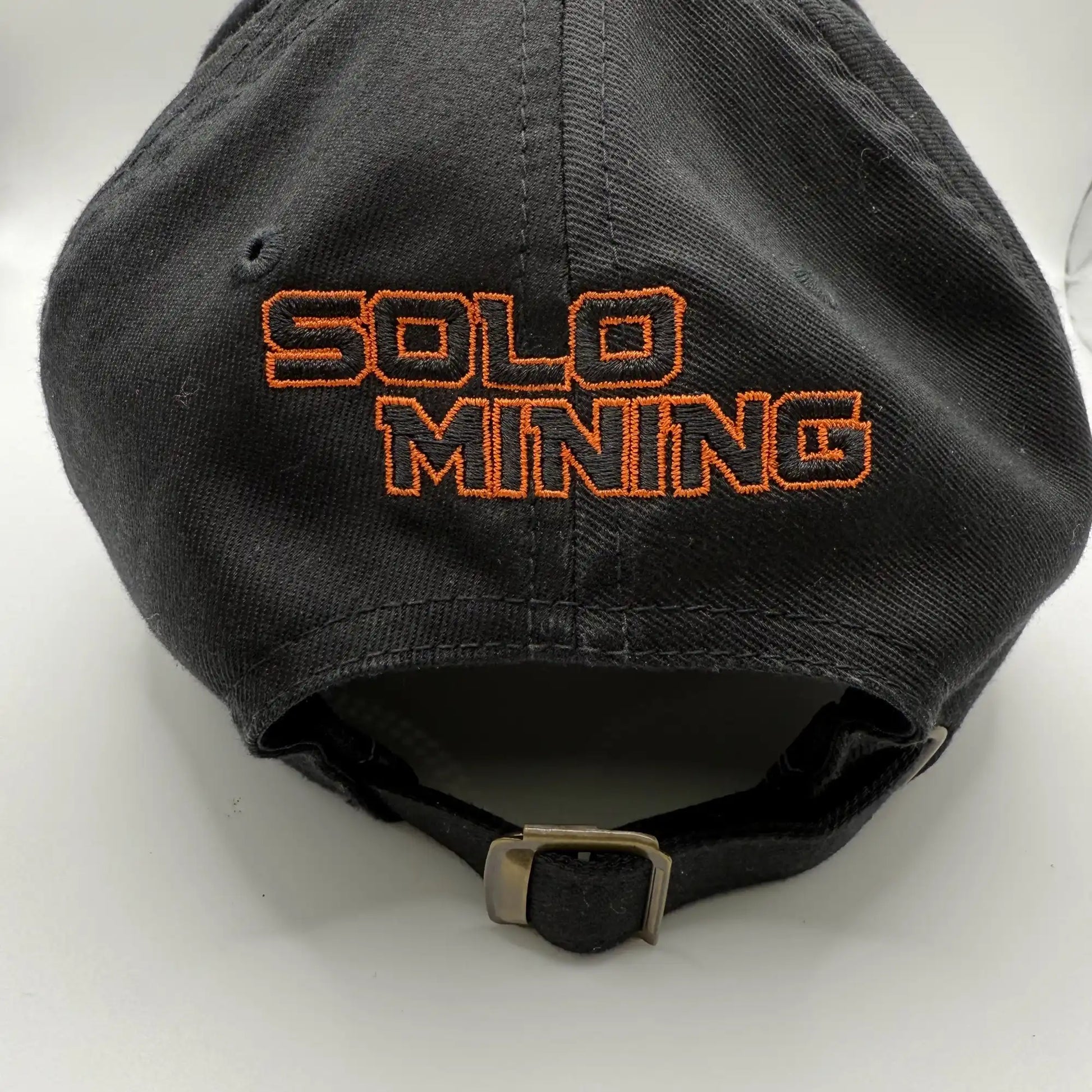 Back view of the Solomining Baseball cap.