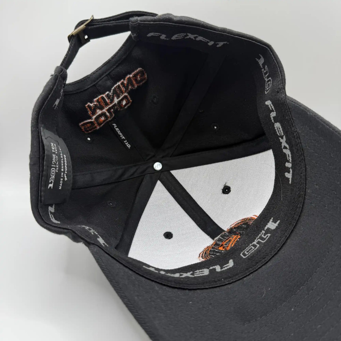Detail view of the Solomining Baseball cap.