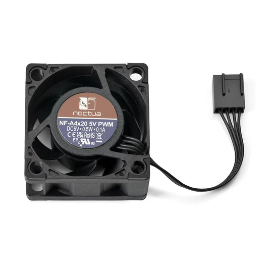 Front view of the Noctua NF-A4x20 all Black